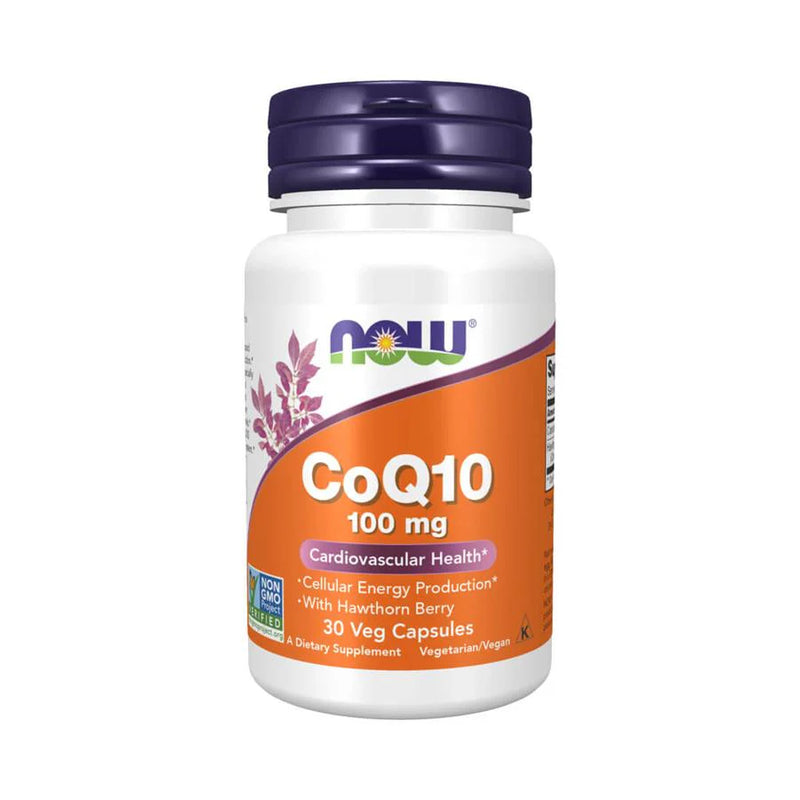 CO-ENZYME Q10 100mg - 30vcaps NOW