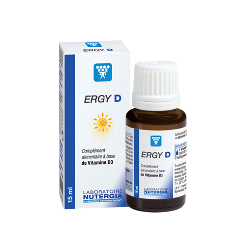 Ergy D Vitamina D3 - 15ml Nutergia
