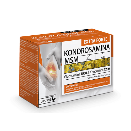 Kondrosamina MSM Extra Forte - 20 Carteiras Dietmed