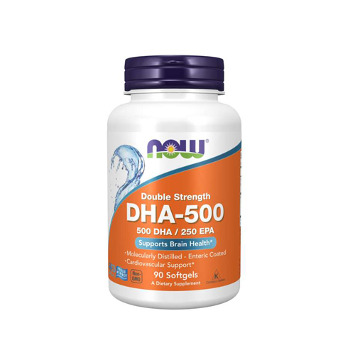 DHA 500mg - 90 Cápsulas Vegetais Now