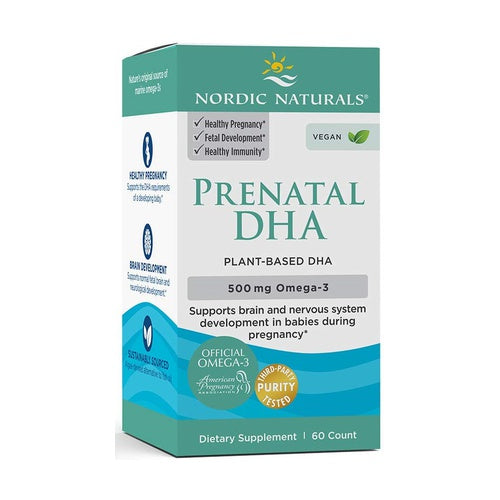 PRE NATAL DHA vegan 250mg 60vcaps Nordic Naturals