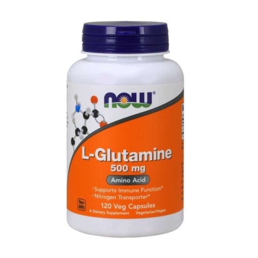 L-GLUTAMINE 1000mg - 120vcaps NOW