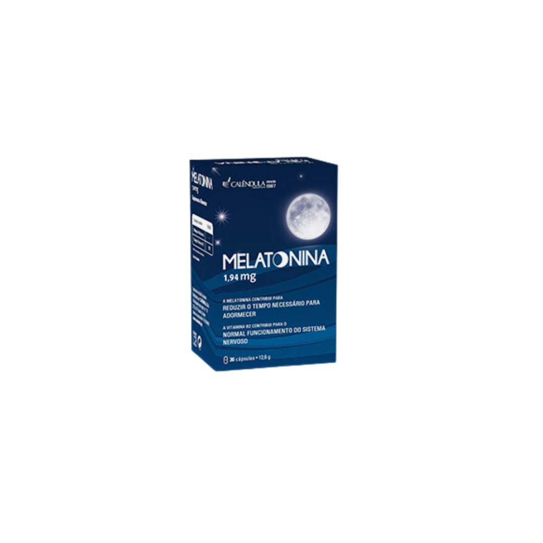 Melatonina - 30 Cápsulas Calendula