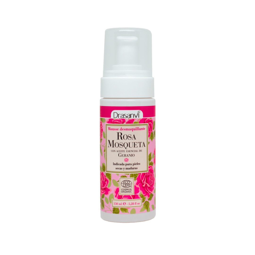 Mousse Desmaquilhante de Rosa Mosqueta