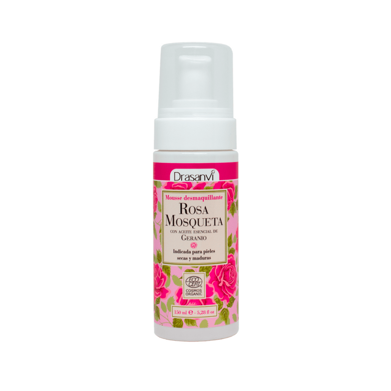 Mousse Desmaquilhante de Rosa Mosqueta