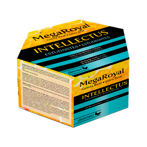 Mega Royal Intellectus - 20 Ampolas Dietmed