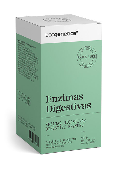 Ecogenetics N Enzimas Digestivas - 90 Cápsulas Nutrigenomic