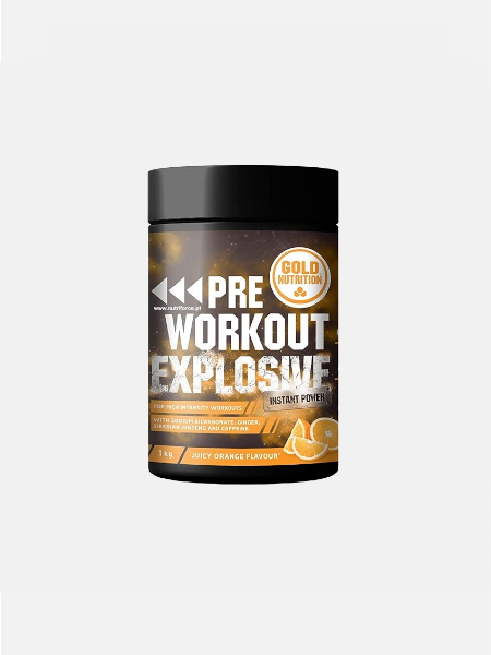 Pre Workout Explosive Laranja - 1kg Gold Nutrition