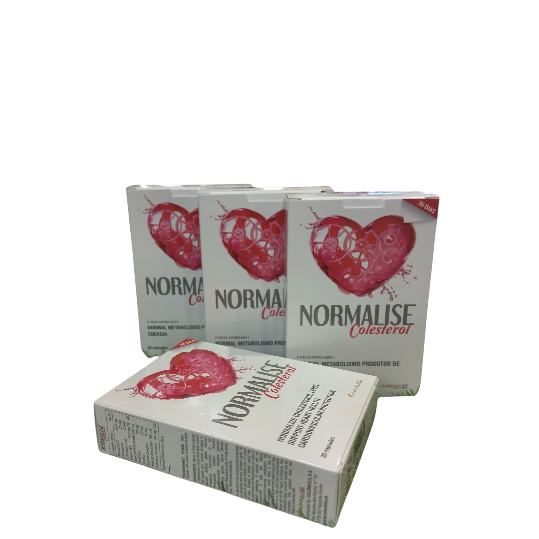 Pack Normalise "leve 4 pague 3"    30 caps x 4