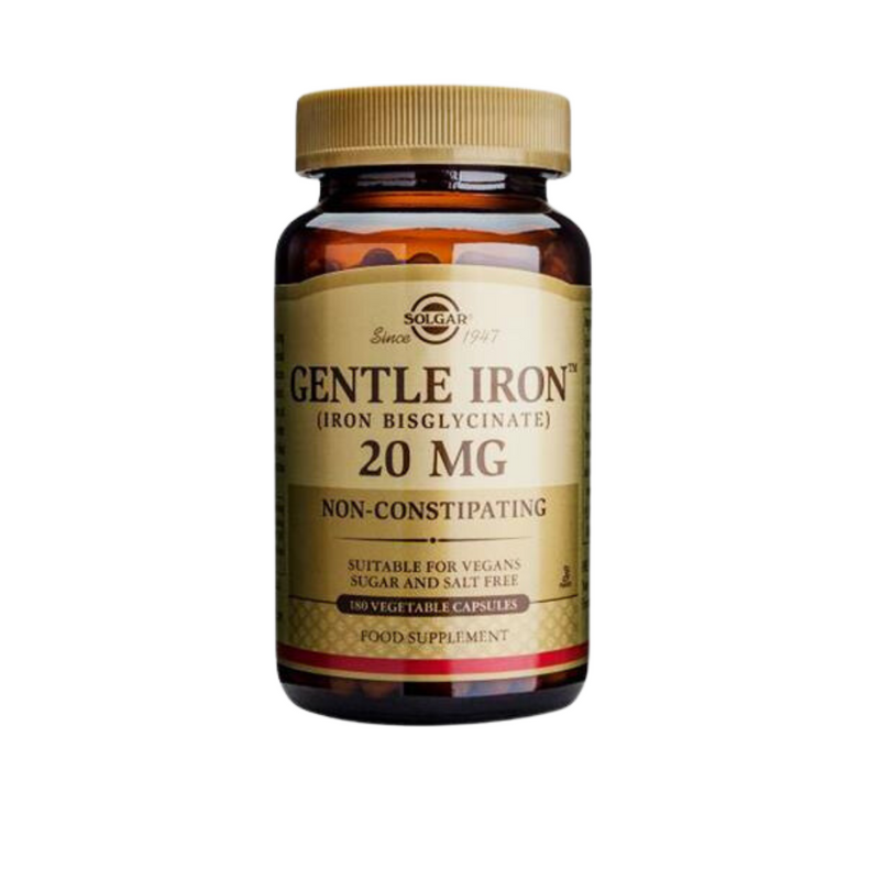 Gentle Iron 20mg 180vcaps Solgar