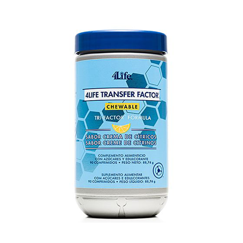 4LIFE TRANSFER FACTOR™ MASTIGÁVEL - 90 pastilhas mastigáveis