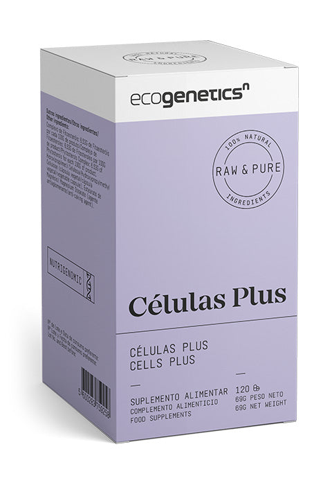 Ecogenetics N Células Plus - 120 Cápsulas Nutrigenomic