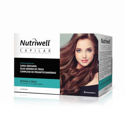 NUTRIWELL capilar - 60 caps Farmodietica