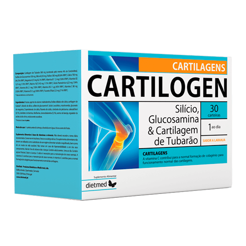 Cartilogen Cartilagens - 30 Carteiras Dietmed