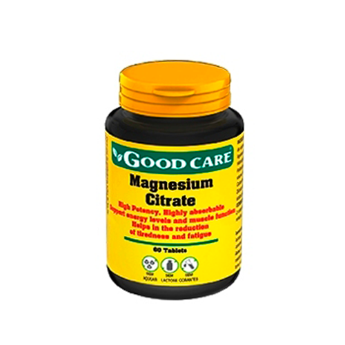 Citrato de Magnésio 60 Comprimidos Good Care
