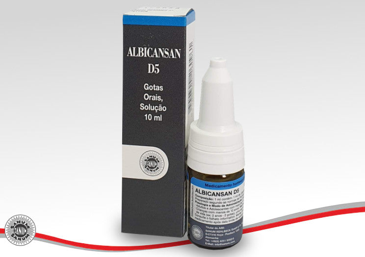ALBICANSAN D5 GOTAS 10ML SANUM
