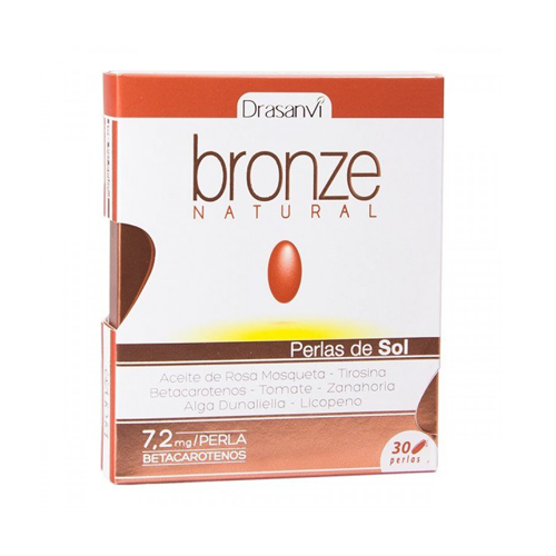 Bronze Natural Perlas de Sol - 30 Cápsulas Drasanvi
