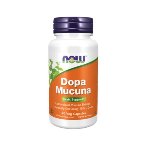 DOPA MUCUNA 15% 400mg - 90vcaps NOW