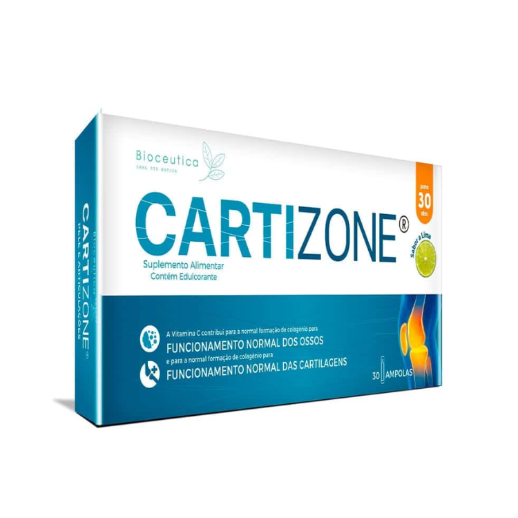Cartizone sabor lima 30 ampolas 10ml