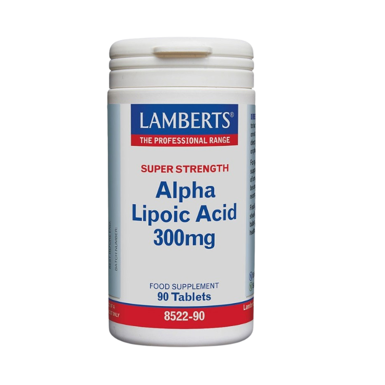 Ácido Alfa Lipoico 300 Mg. 90 Comprimidos Lamberts