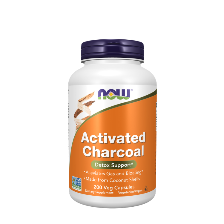 Activated Charcoal 200 veg capsulas