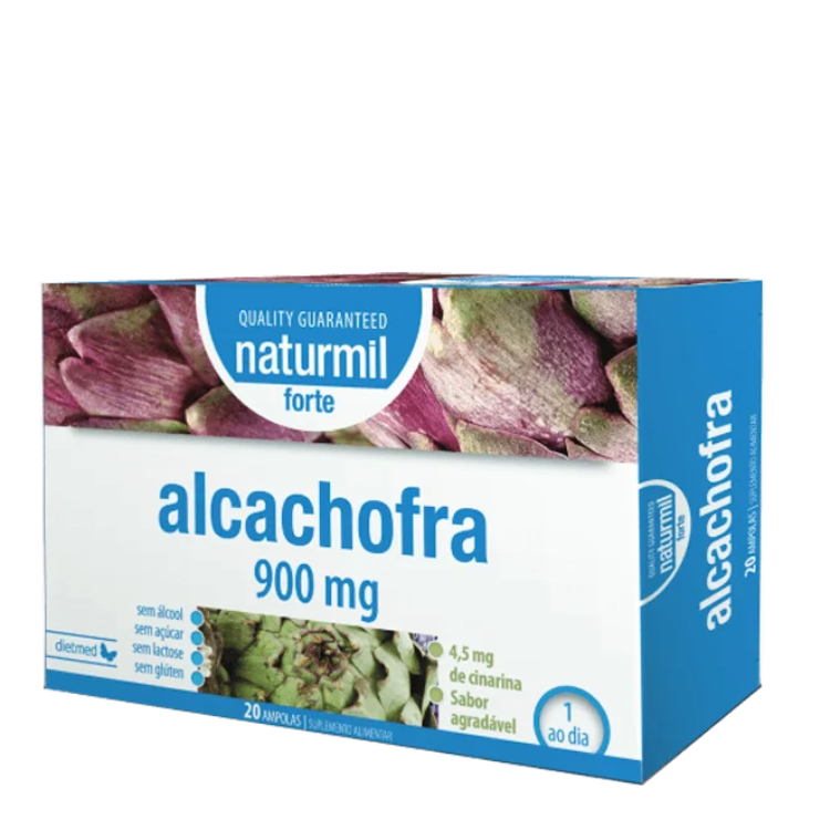Alcachofra 900mg 20x15ml Naturmil