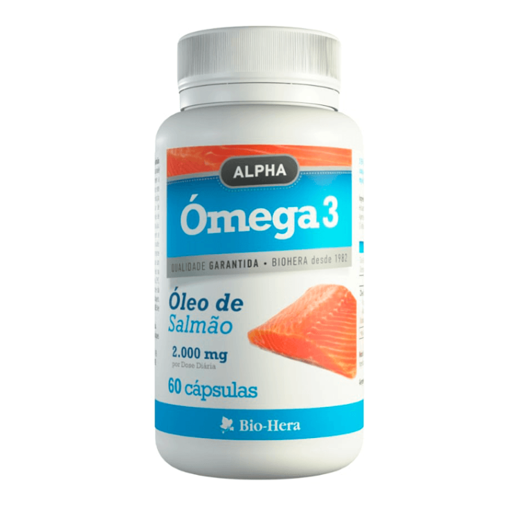 Alpha Omega 3 Óleo de Salmão - 2000mg 60 Cápsulas