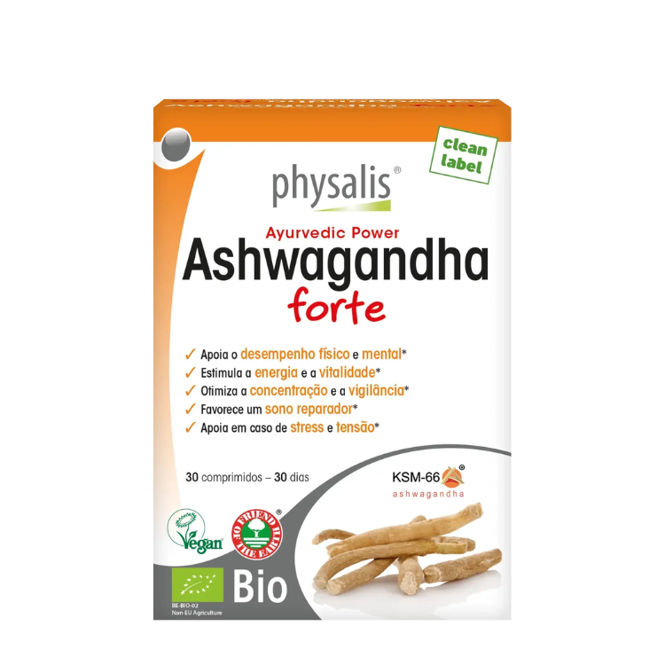 Ashwagandha Forte 600mg 30 Comprimidos Physalis