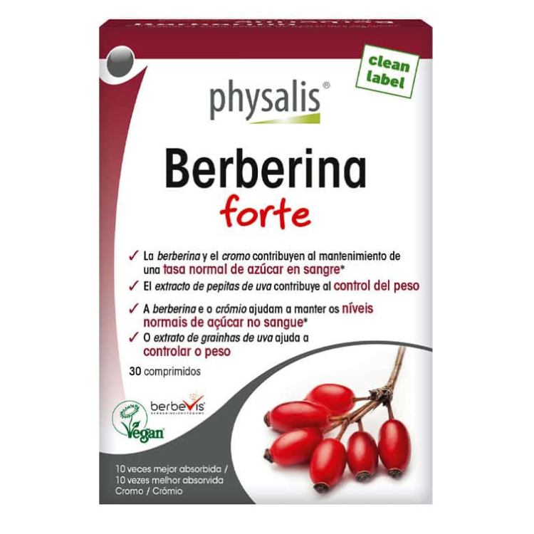 Berberina forte 30 comprimidos