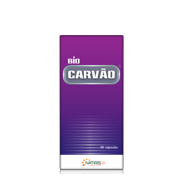 Bio Carvão - 90 Cápsulas Natiris