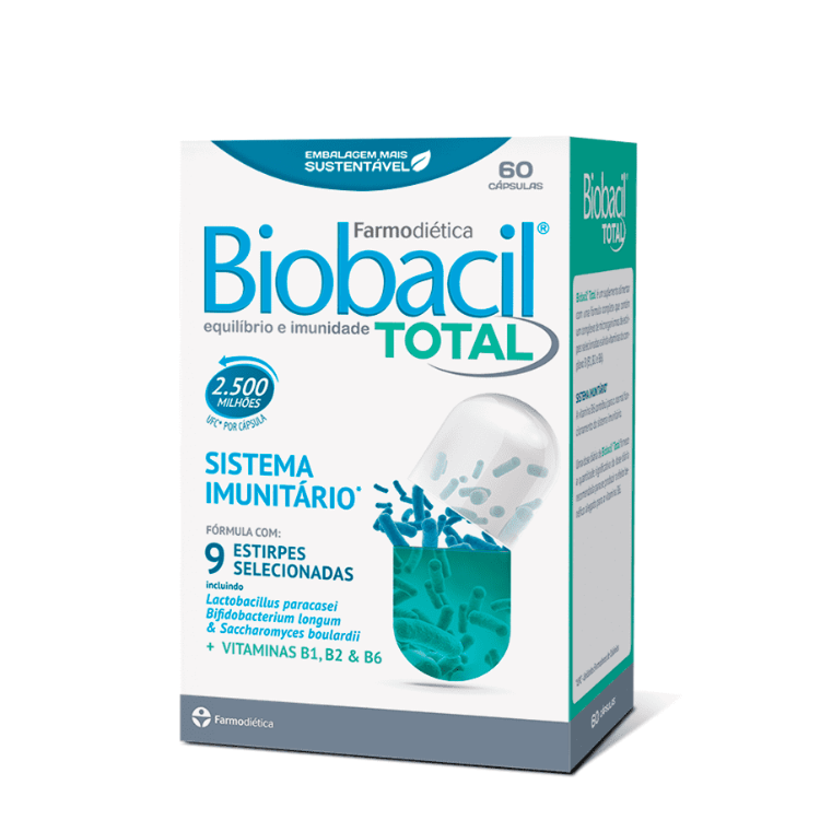 Biobacil Total - 60 cps Farmodietica