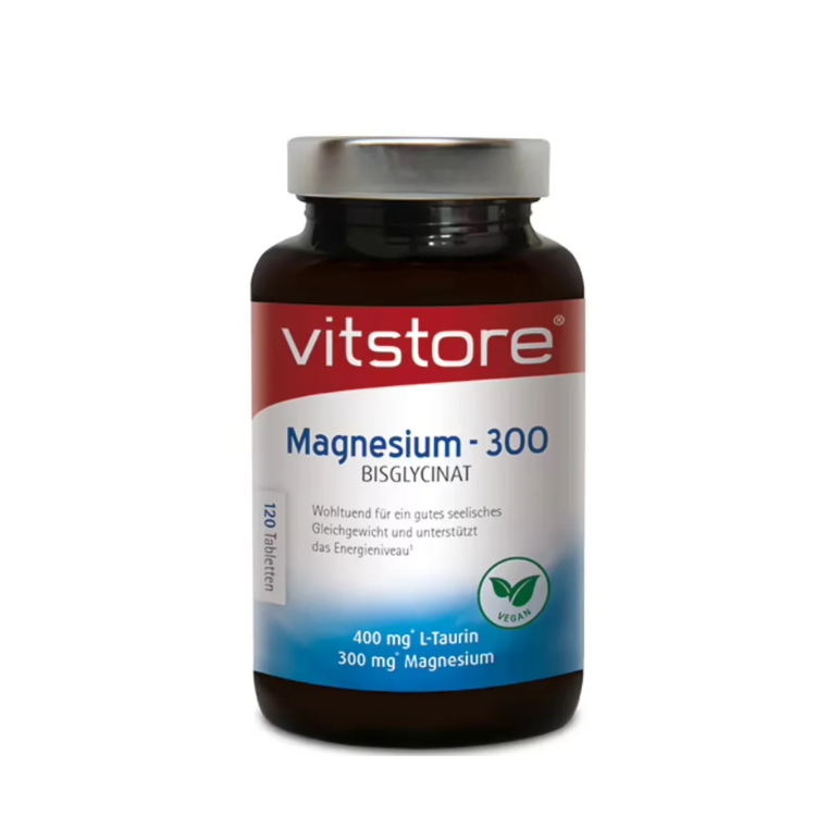 Bisglicinato de Magnésio 300mg 120 comp - Vitalize