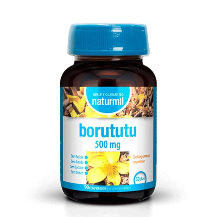 Borututu 500mg 90 Comprimidos Naturmil