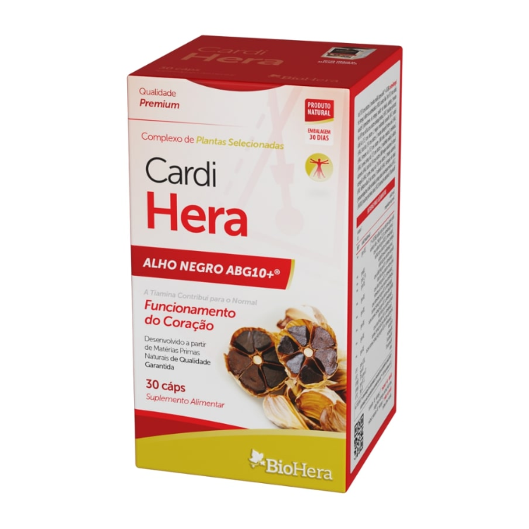 Cardi Hera Alho Negro - 30 Cápsulas Bio-Hera