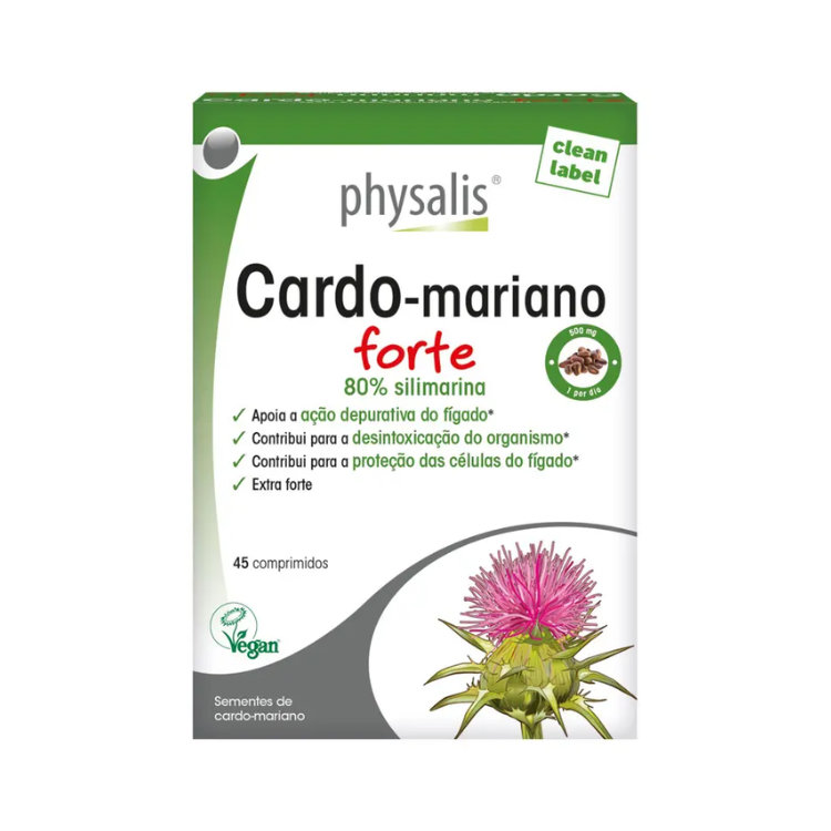 Cardo Mariano Forte 45 Comprimidos Physalis