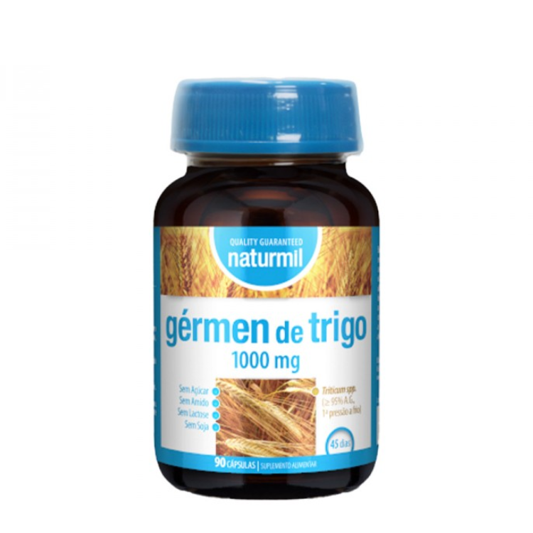 Gérmen de Trigo 1000mg - 90 Cápsulas Naturmil