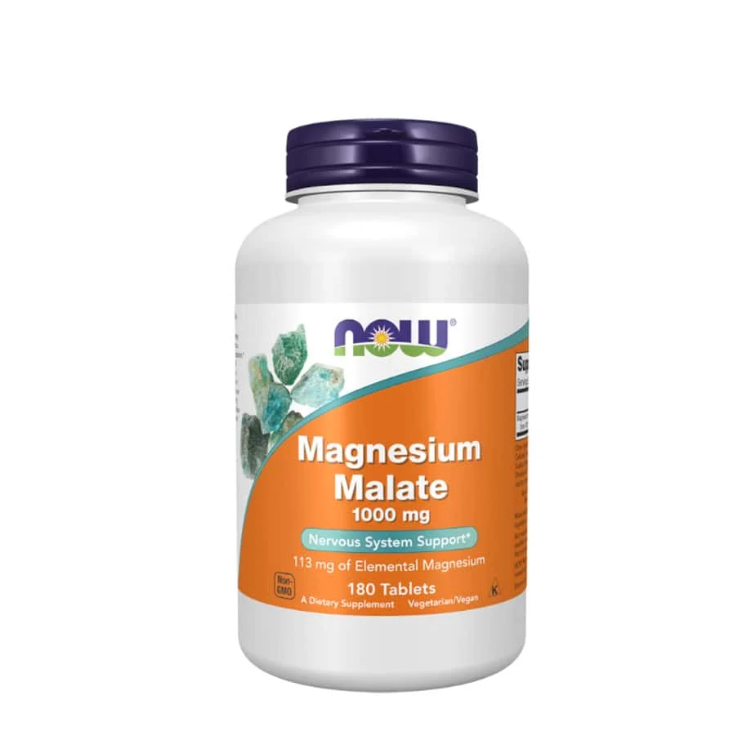 Magnesium Malate 1000mg - 180 Comprimidos Now