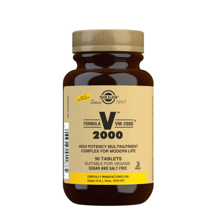 VM-2000 Multinutrientes - 90 Comprimidos Solgar
