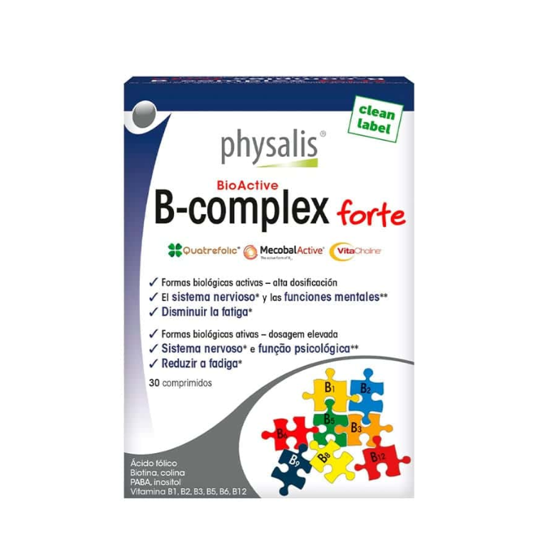 B COMPLEX FORTE 30 COMPRIMIDOS