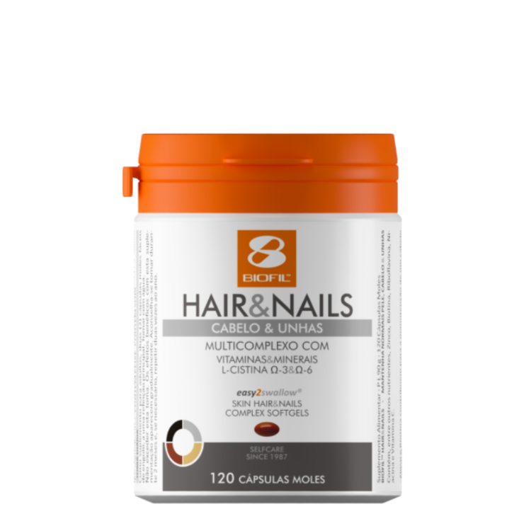 HAIR & NAILS - 120VCAPS BIOFIL