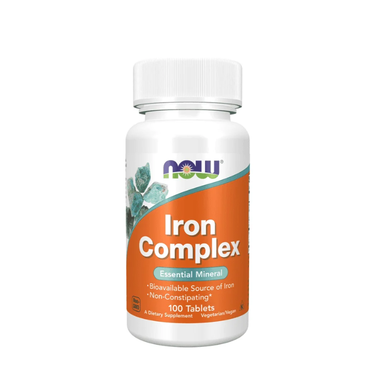 Iron Complex - 100 Comprimidos Now