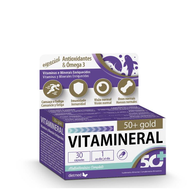 Vitamineral 50+ gold 30caps