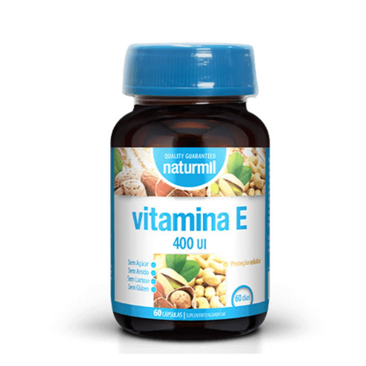 Vitamina E 400UI - 60 Cápsulas Naturmil