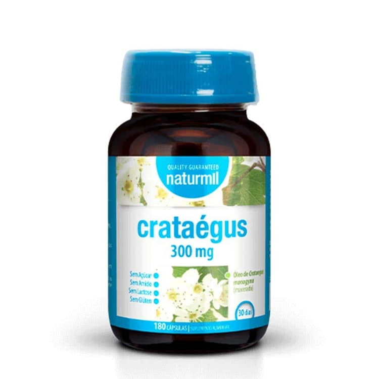 Crataégus 300mg - 180 Cápsulas Naturmil