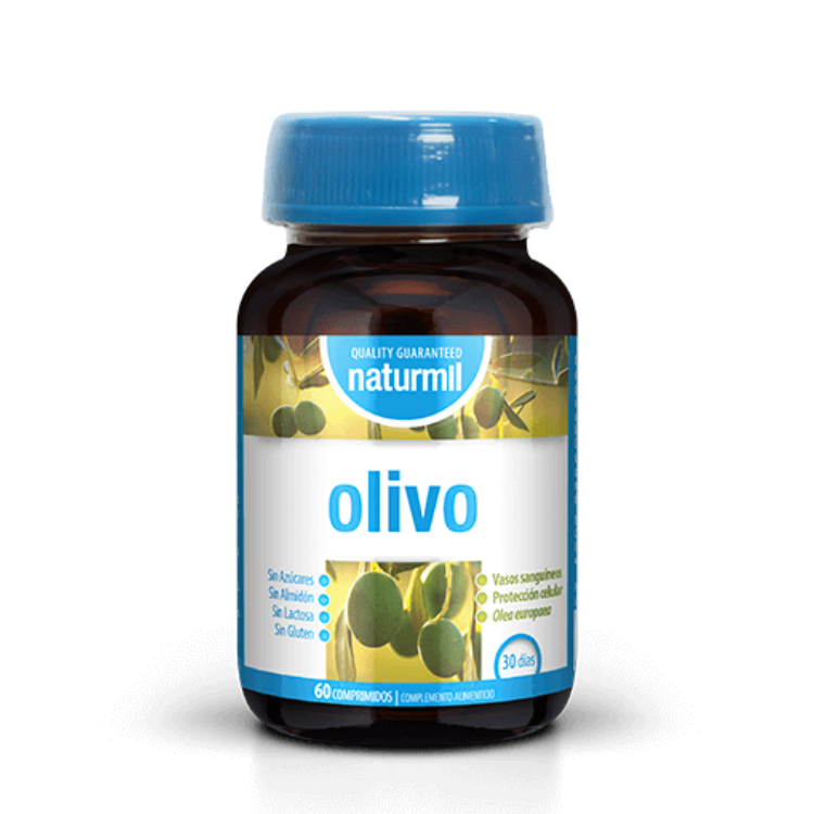 Oliveira 500mg - 60 Comprimidos Naturmil