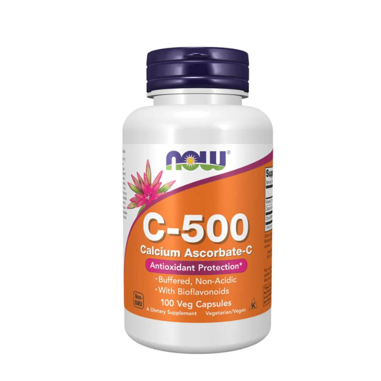 Vitamin C 1000 Rose Hips / Bioflavonoids - 100 Comprimidos Now