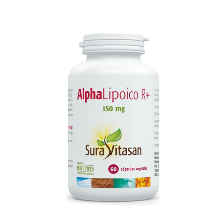 ALPHA LIPOICO R+ 150MG 600CAPS SURA VITASAN