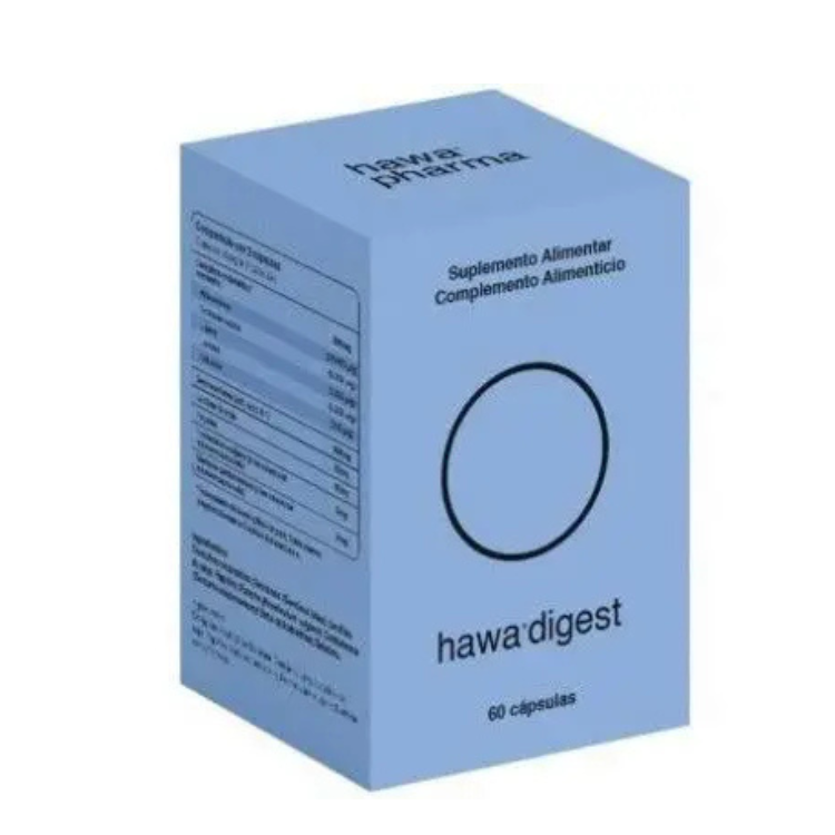 HAWA DIGEST - 60 capsulas hawa pharma