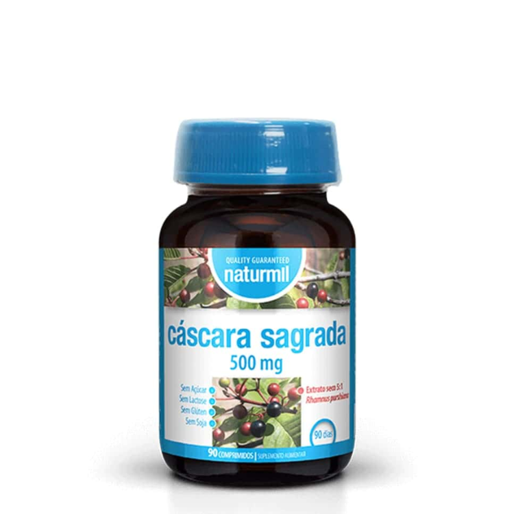 Cáscara Sagrada 500mg - 90 Comprimidos Naturmil
