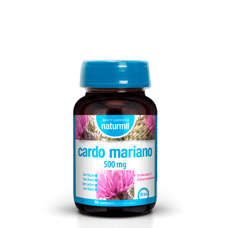 Cardo Mariano 500mg - 90 Comprimidos Naturmil